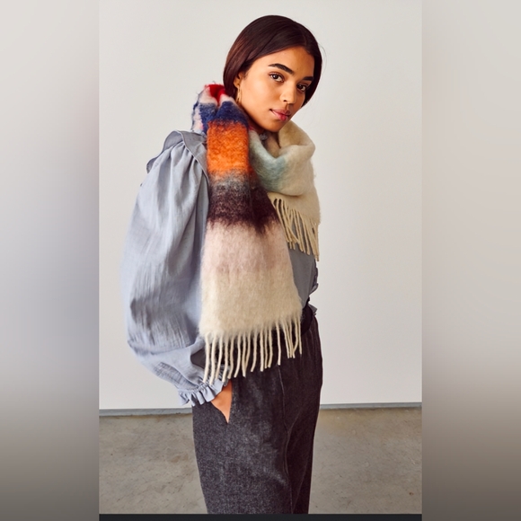 Bellerose • MYLA Mohair/Wool Scarf Made in Spain 🇪🇸 - Picture 1 of 6